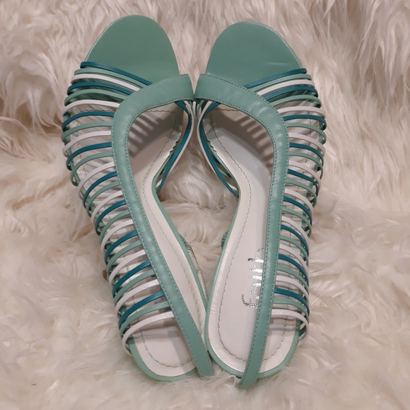 Faith Slip on strappy heels - Picture 3 of 9